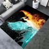 Phoenix Pattern Floor Mats Door Decoration Home Living Room Floor Mats