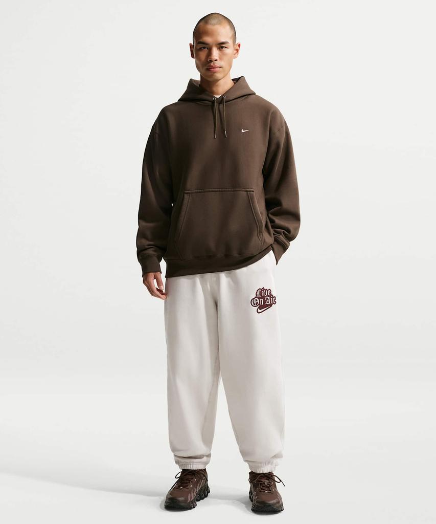 NIKE Solo Swoosh Cuff Fleece Pants M - Phantom / Iq5560-030