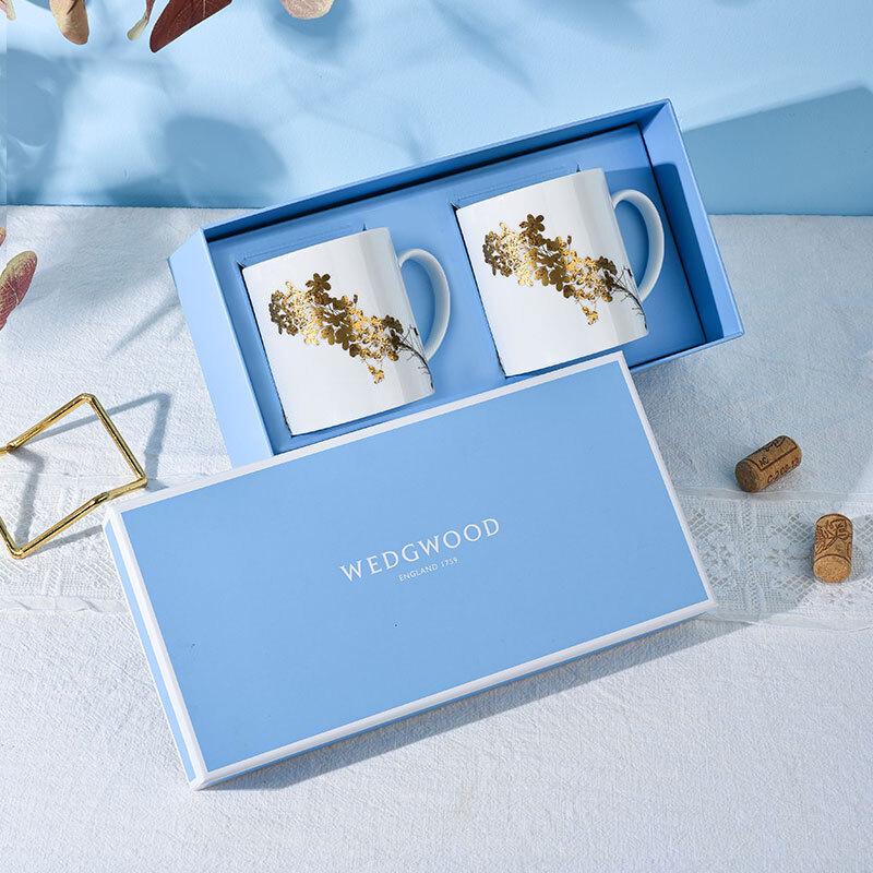 Wedgwood Gilded Garden Mug Pair Gift Set