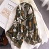 2024 New Spring/Summer Travel Shawl Autumn/Winter Scarf Women'S Thin Fashion Cotton And Hemp Scarf Large Size