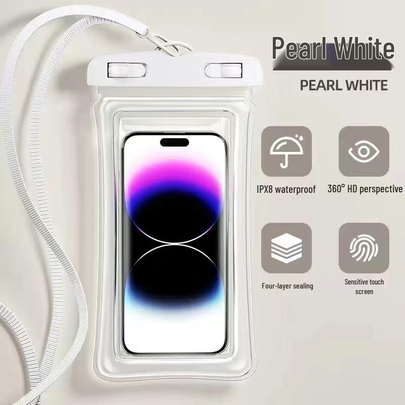Водонепроницаемый чехол для телефона с сенсорным экраном для плавания и катания - Герметичный подводный чехол для хранения
