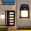 Motion Sensor Outdoor Solar Wall Lamp Waterproof Tungsten Filament Lamp Induction Lamp Household Light Garden Wall Light