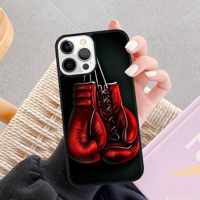 Чехол для телефона Боксерские перчатки Для Apple Pro Max Plus Чехол Для iPhone 17 Air 13 12 14 15 16 Чехол