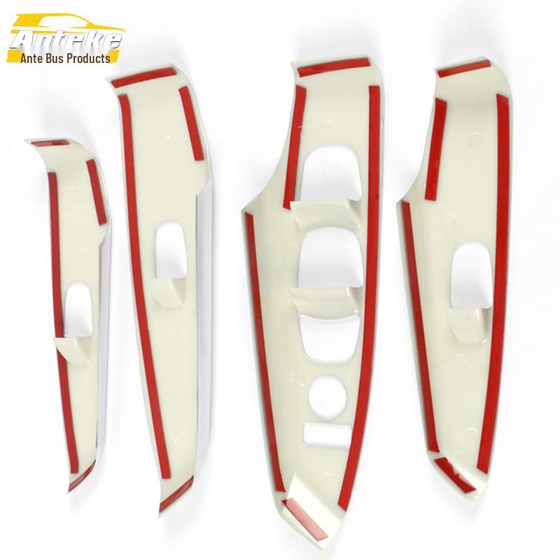 Bluebird Glass Switch Frame & Window Armrest Button Sequins - Car Accessories