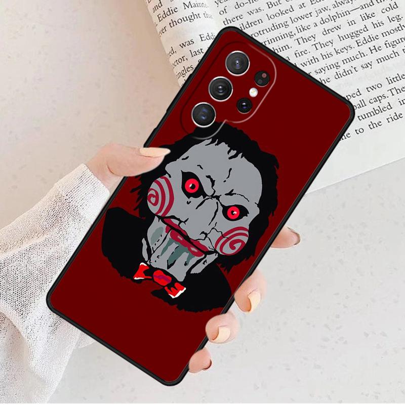 Jigsaw Saw Phone Case For Samsung Galaxy S25 S23 S30 S8 S21 S20 FE S24 S22 Note 10 20 S8 Plus lite Ultra
