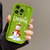 Силиконовый чехол для телефона Merry Christmas Cartoon Snowmen для iPhone 16 15 14 13 12 11 Pro Max XS Max X XR 8 7 Plus SE3, мягкий противоударный бампер, задняя крышка