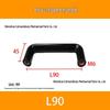 Овальная ручка-скоба из бакелита L90/L120/L180 U-образной формы для гравировального станка