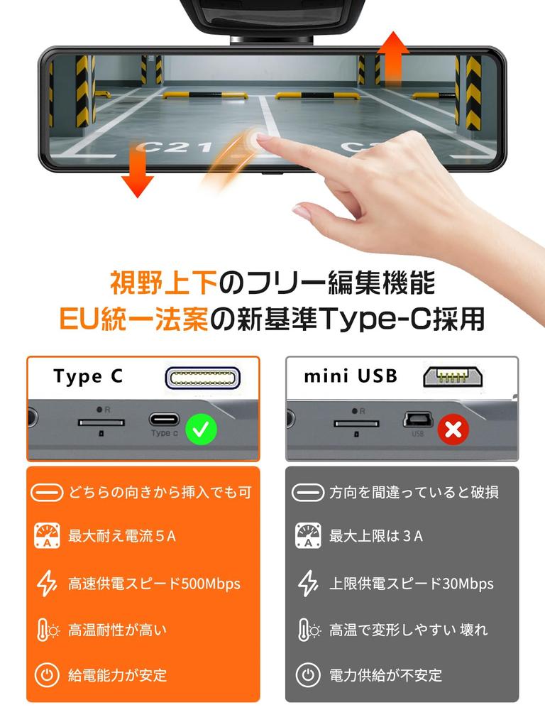 JADO 4K Видеорегистратор с новейшим гибким зумом, сверхпрочный, совместимый с Type C, новый популярный и настоятельно рекомендуемый цифровой фотоаппарат с передним и
