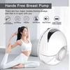 Wearable Electric Breast Pump MY-375, 4 Modes, 12 Suction Levels, White