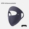 Women's Full Face Anti-UV Facekini with Neck Protection - Summer 2025 Ice Silk Sunshade Mask