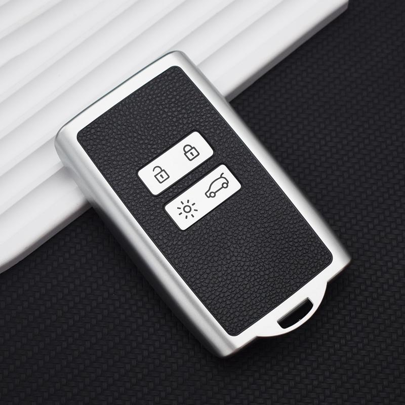 Кожаный чехол для дистанционного ключа автомобиля из ТПУ, чехол-брелок для Renault Koleos Kadjar Megane Clio Captur Talisman Espace Kangoo Sandero, аксессуары