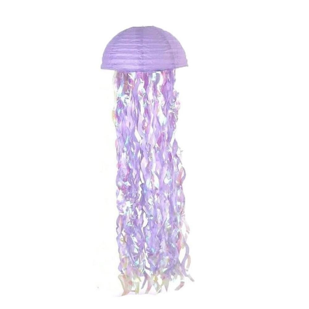Foldable Jellyfish Lanterns Ocean Theme Hanging Lamp Ball Paper Lanterns Lantern Festival