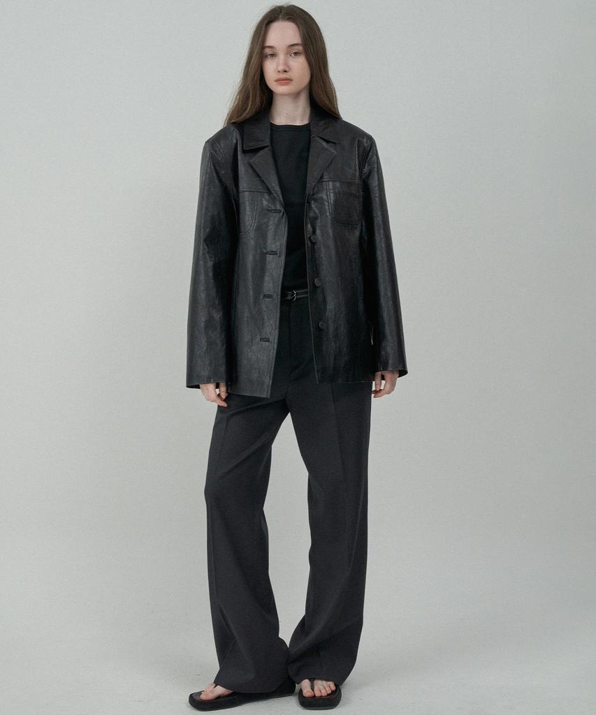Mott Leather Classic Jacket - Black