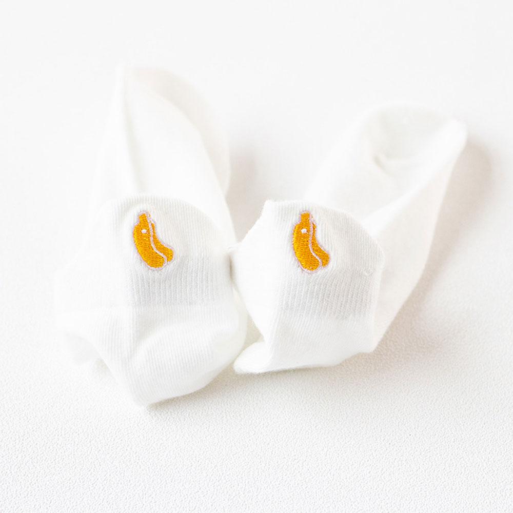 Милые короткие носки, женский комплект, носки до щиколотки с клубникой и авокадо, белые хлопковые забавные носки с низким вырезом и рисунком каваи