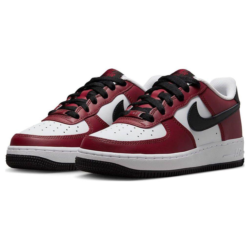 Nike Детские кроссовки Air Force 1 LV8 GS Team Red White Black FD0300-600