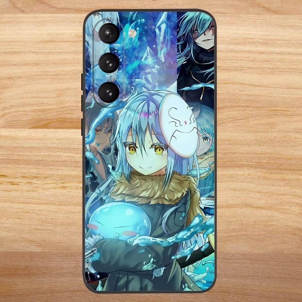Чехол для телефона Ainime R-Rimuru T-Tempest для SamsungS24,S23,S22,S21,S20 Ultra Pro S10,S30Plus,20 Ultra Черный
