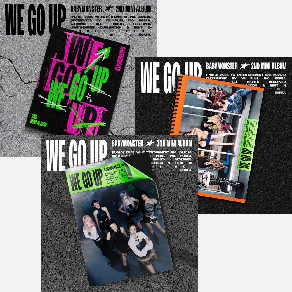 BABYMONSTER 2-й мини-альбом WE GO UP Стандартная версия