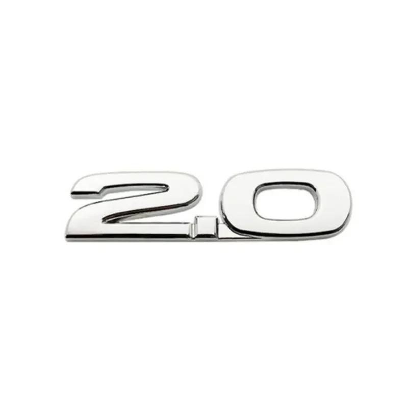 2.0 2.5 digital car stickers for Mazda tail rear trunk modification accessories displacement number body side decorative decals yvmsj22