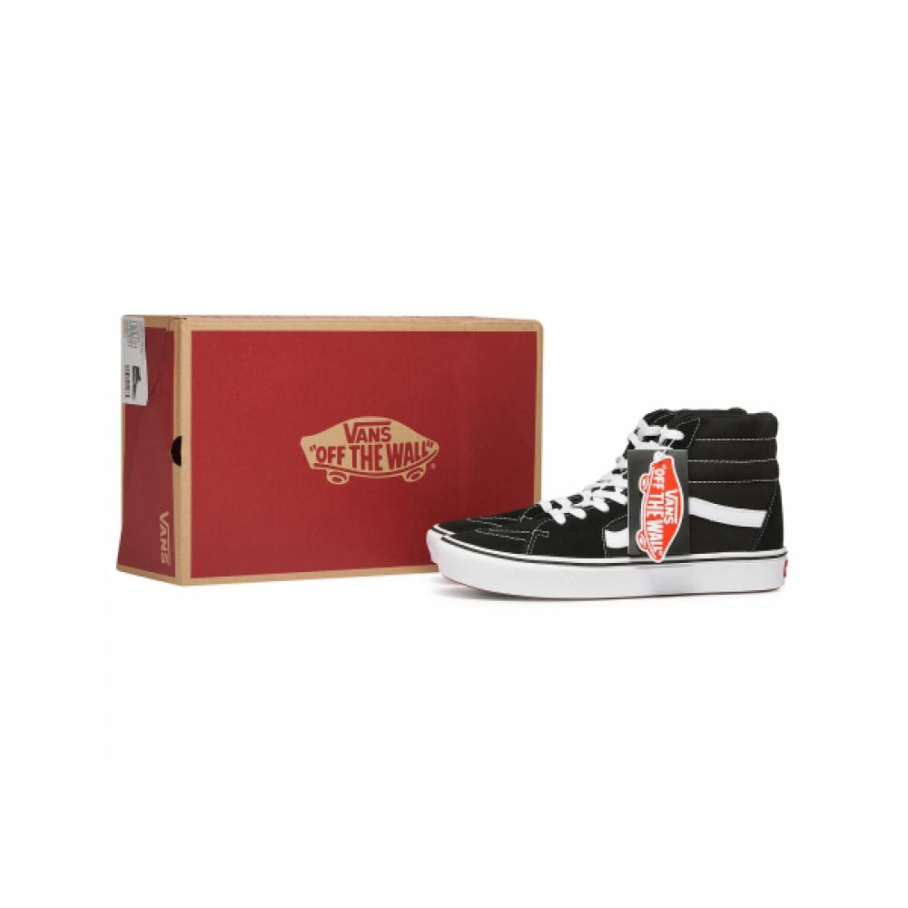 Vans Comfique Skate High Классические Черно-белые Vn0a3wmbvne1