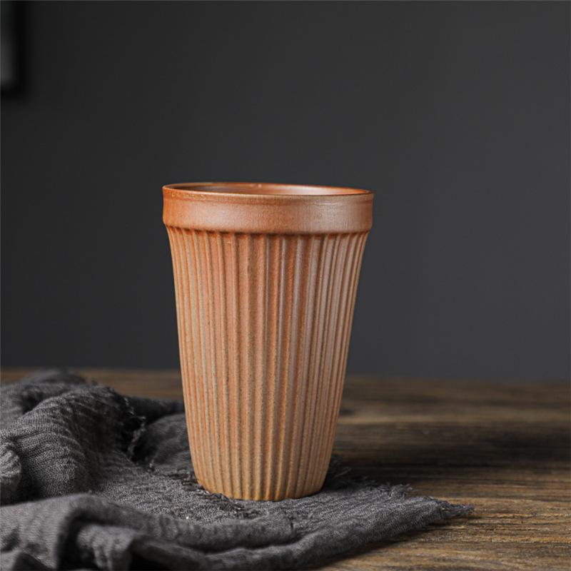 Керамическая чашка для завтрака, высококачественная пара, чашка для воды, грубая керамическая чашка для кофе, ретро-креативная чашка