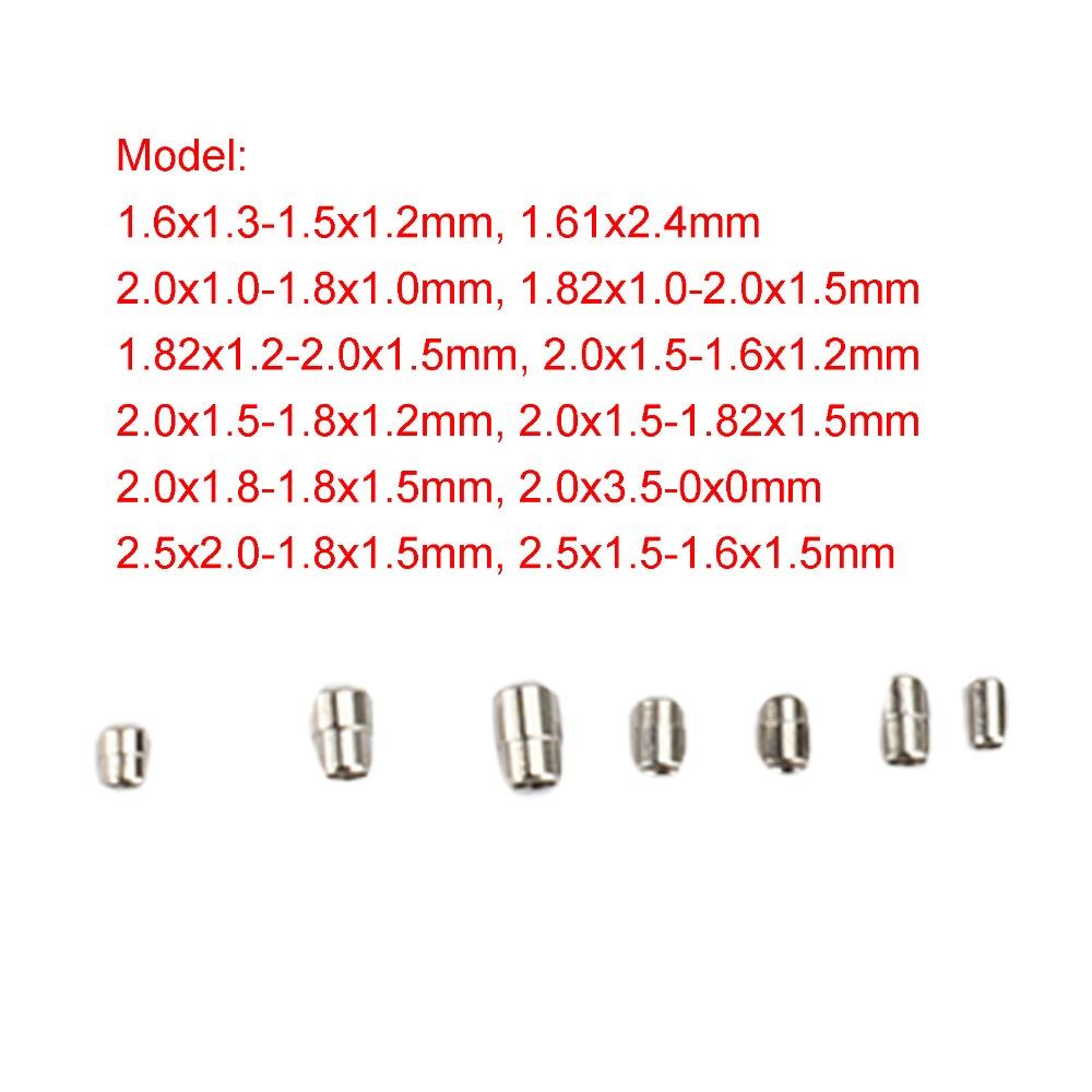 360 шт. Набор металлических трубок для корпуса часов Серебристый Цвет Запасные трубки для корпуса часов Запасные части для заводной головки часов Обслуживание часов