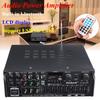 2000W 326BT 12V/110V Bluetooth 2.0 Channel Audio Power HiFi Amplifier Stereo AV Amp Speaker Support 4 Microphone with Remote