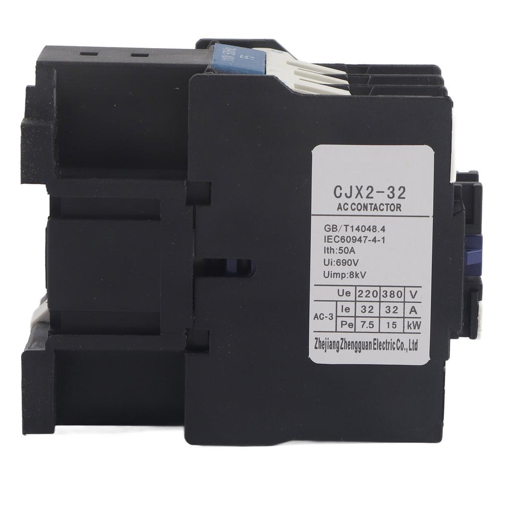 AC Contactor Coil Normally Open for Motor Power Supply Controls Indicators 32Amp 50HZ