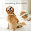 Reusable Female Pet Sanitary Panties Breathable Large Dogs Safety Diapers  Medium Dogs