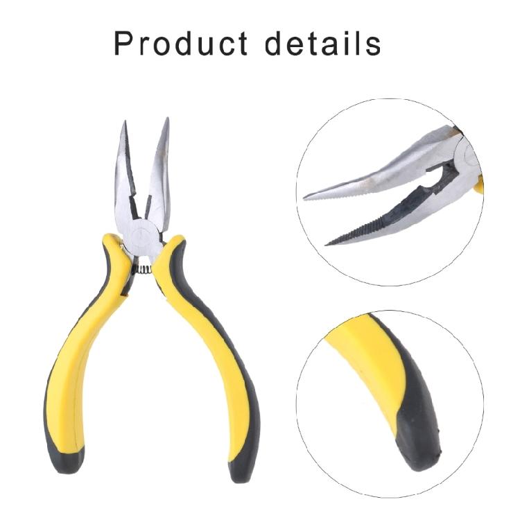 Curved Nose Pliers Tool with Labor Saving Spring Nonslip Grip Kitchen Gadget Accessories For Deboning Chicken, Duck Feet