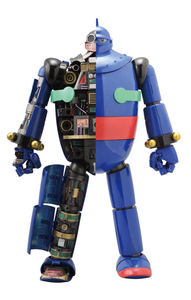 Super Metal Action Tetsujin 28 Height Approximately 32cm Diecast PVC Painted Completed Movable Figure Non-scale &