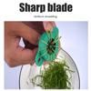 Household Stainless Steel Scallion Cutter Plum Blossom Shred Silk Cutter Sharp Onion Cutter Graters