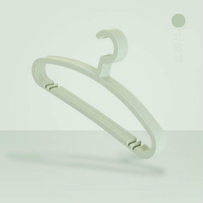 5 шт./лот, бытовые вешалки без следов, простые пластиковые вешалки для сушки, нескользящие, вешалка для сухой и влажной одежды
