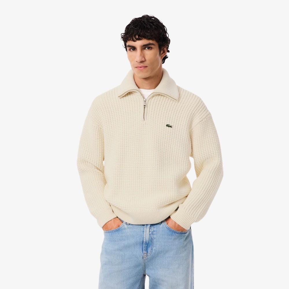 Lacoste Мужской свитер Scasi с вязаным воротником AH5205-55NXFJ