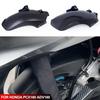 Plastic Motorcycle Mudguard Matte Black Carbon Fiber Rear Extension Splash Pad Protection Cover for PCX160