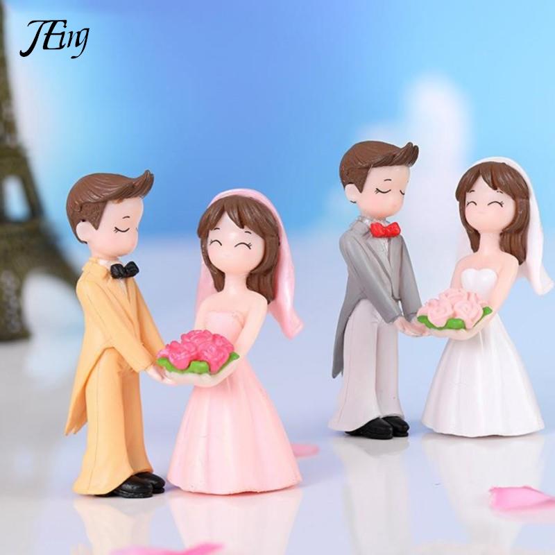 Sweety Lover Couple Chair Figurines Miniatures Fairy Garden Home Decor Desk Garden Decorative Craft Resin Craft Scene Decoration
