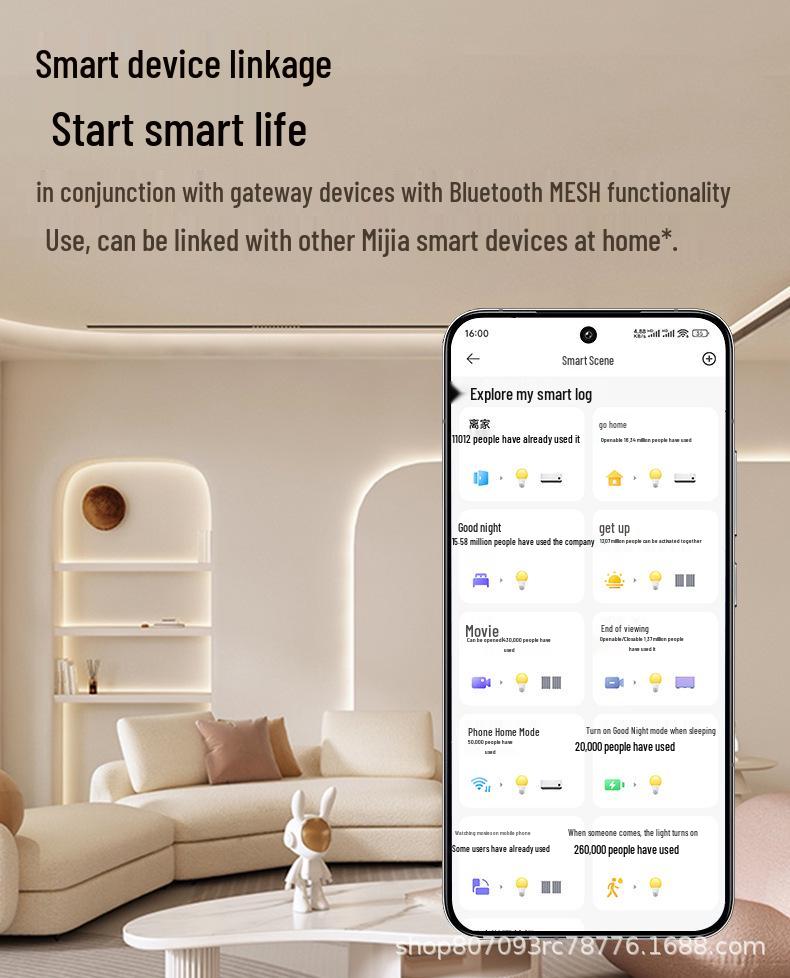 Умный WiFi-выключатель для светодиодной ленты в шкафу/гардеробе с интеграцией в приложение Mijia, голосовым управлением и циклическим таймером.