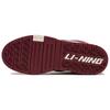 Li Ning Weiw Pro Special Story Edition Non-Slip Wear-Resistant Low-Top Skate Shoes Women Sneakers Red White AECU018-1