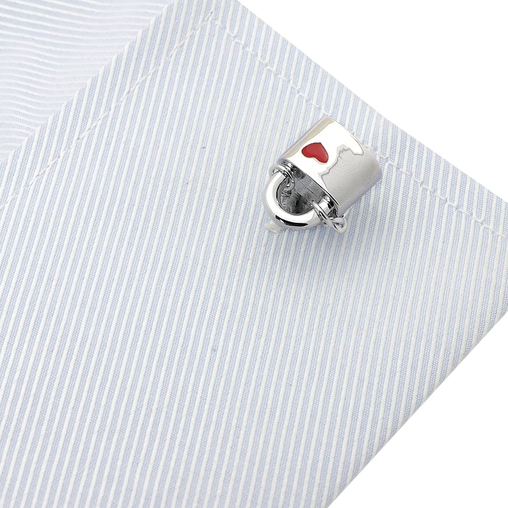 Heart Padlock Cufflinks Cufflinks Cufflinks N01815