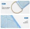 Rubbing back strip with strong mud, women's special medium fine sand household back scrubbing towel