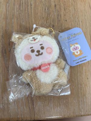 [Б/У] Плюшевая игрушка BT21 COOKY Ограниченная серия Сибуя Хатико