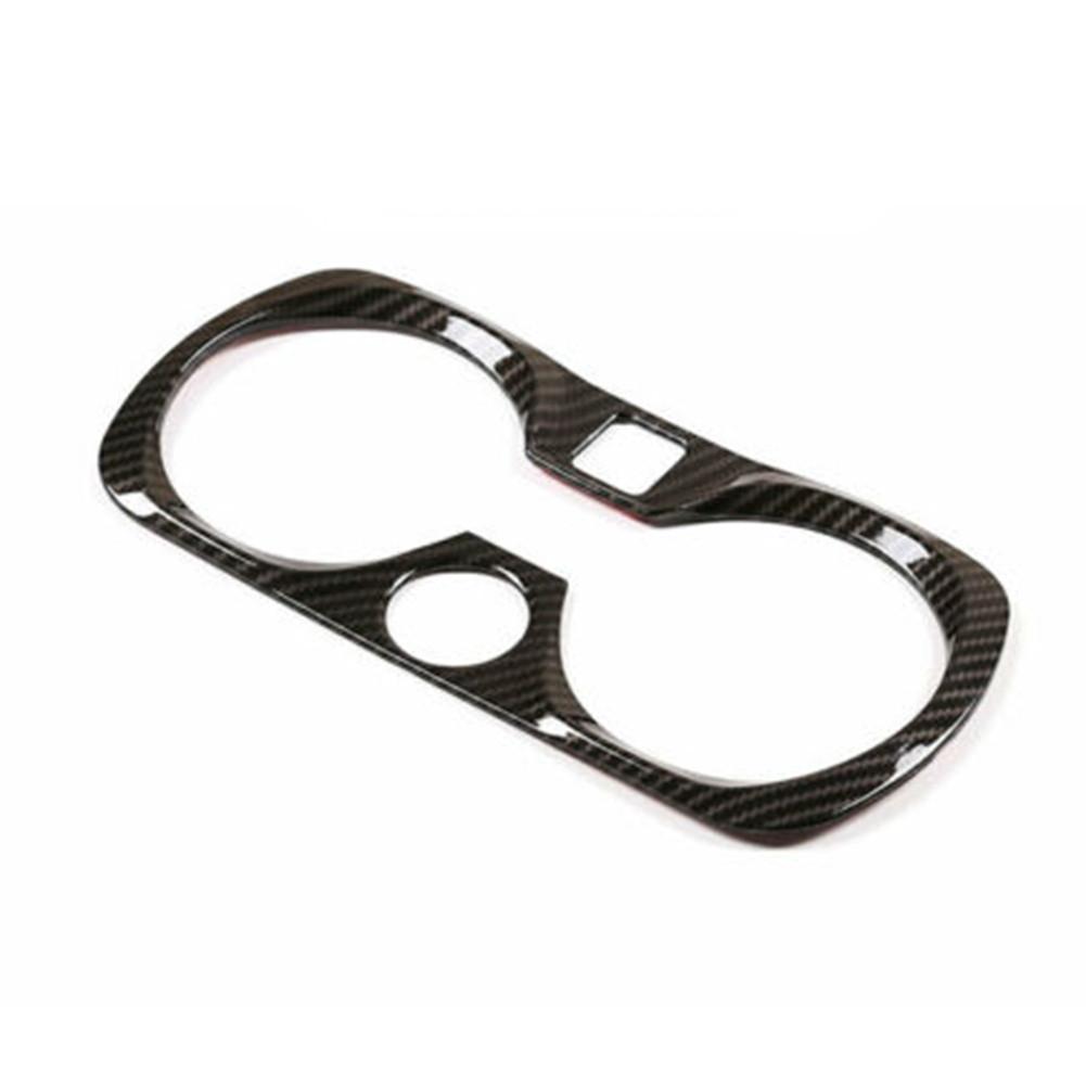 Для BMW 3 серии G20 2019-2021 накладка на чашку воды на центральной консоли из углеродного волокна