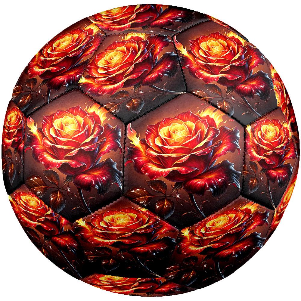1pc Rose Size 5 Soccer Ball Professional Lightweight Durable Match Training Football Indoor &Outdoor Sports BallTraining Ball y53