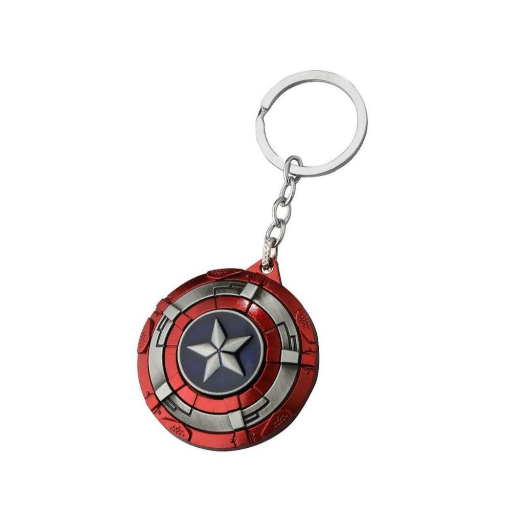 Креативный брелок-подвеска Marvel Капитан Америка Вращающийся Щит