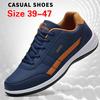 Fashion Men Sneakers for Men Casual Shoes Breathable Lace Up Men Sport Shoes Leather Shoes Men