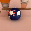 10cm Polandball Plush Toy UK Ukraine Germany Countryball Stuffed Doll Decoration