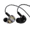 Linsoul Kiwi Ears Hybrid Earphones Independently Developed Kiwi Vibration Transducer Beryllium Diaphragm Subwoofer Precision Tuned Custom Balanced