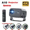 A10 4K HD Умный Портативный Домашний Кинотеатр Проектор на Гироскопе