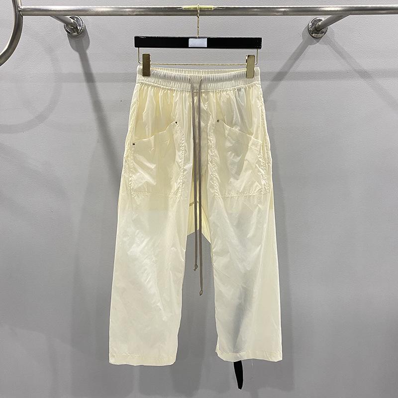 SUBHUMAN Унисекс Нейлоновые шаровары | Легкая, удобная, свободная укороченная летняя одежда