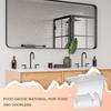 Toothbrush Holders Toothbrush Holder Under Cabinet Adhesive Storage Rack Hanger For Shower Office Kids Family Space-Saving