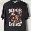 Ретро футболка группы Mobb Deep, футболка с изображением рэп-легенд Mobb Deep, для фанатов Mobb Deep